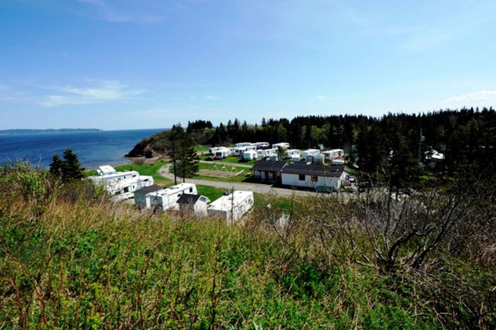 Camp du. Camping du cap de l`homme.